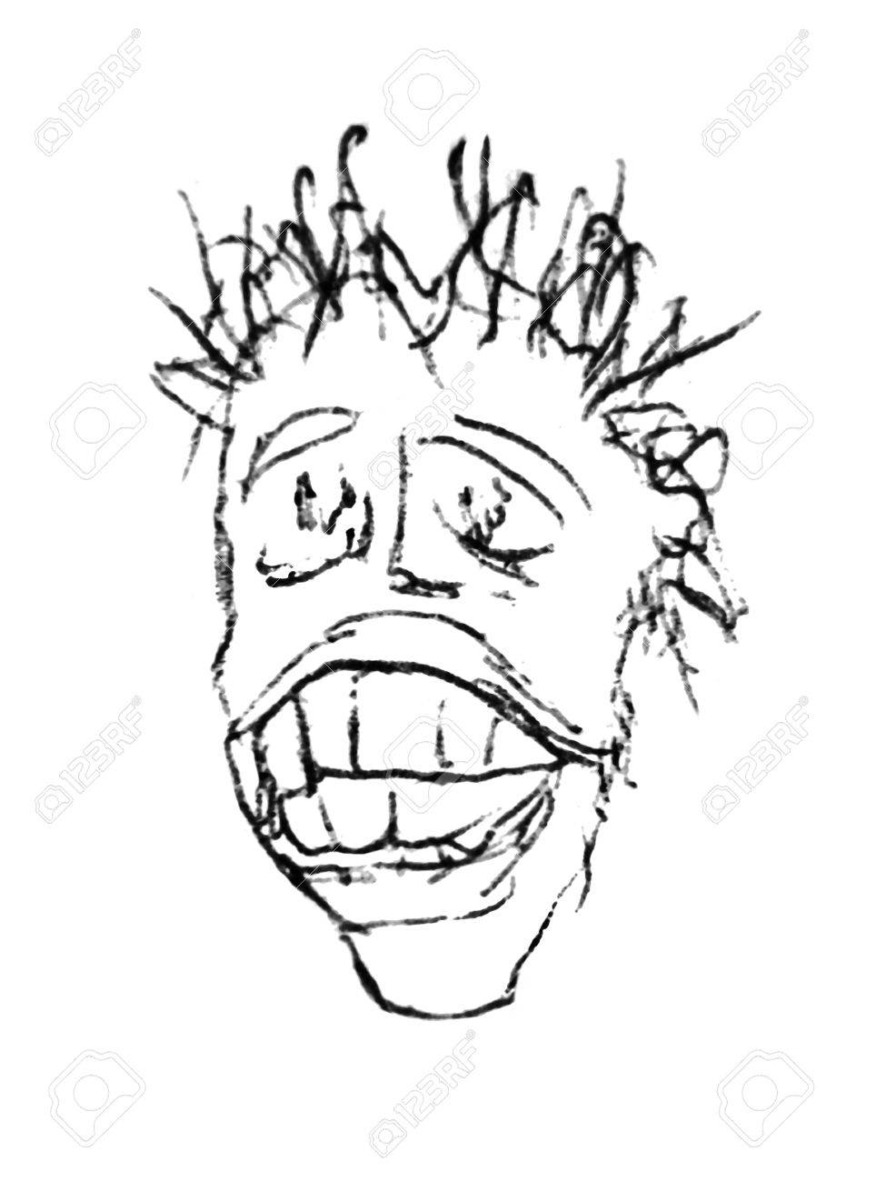 975x1300 Pencil Drawing Sketch Technique Man Portrait Close Up In Black