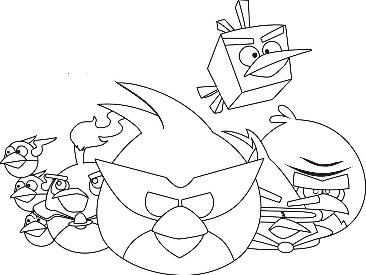 1200x900 Angry Bird Coloring Pages Elegant Free Birds Epic For Kids Pigs
