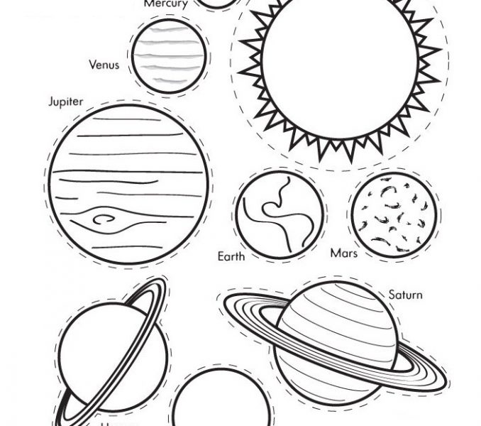 678x600 Free Planet Coloring Pages Coloring Page