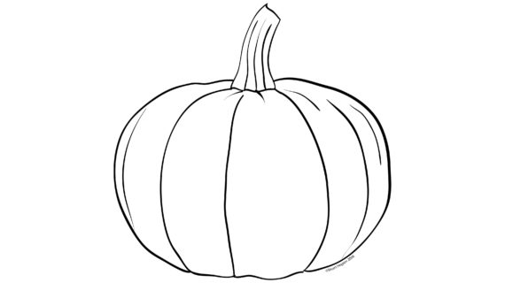 570x320 Pumpkin Drawing For Kids Download Coloring Pages. Free Pumpkin