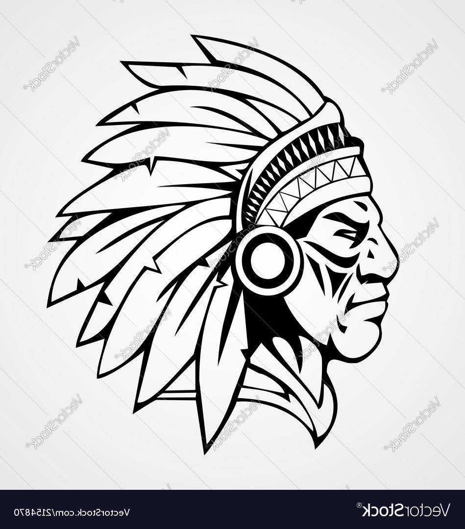 949x1080 Best Free Indian Head Vector Drawing