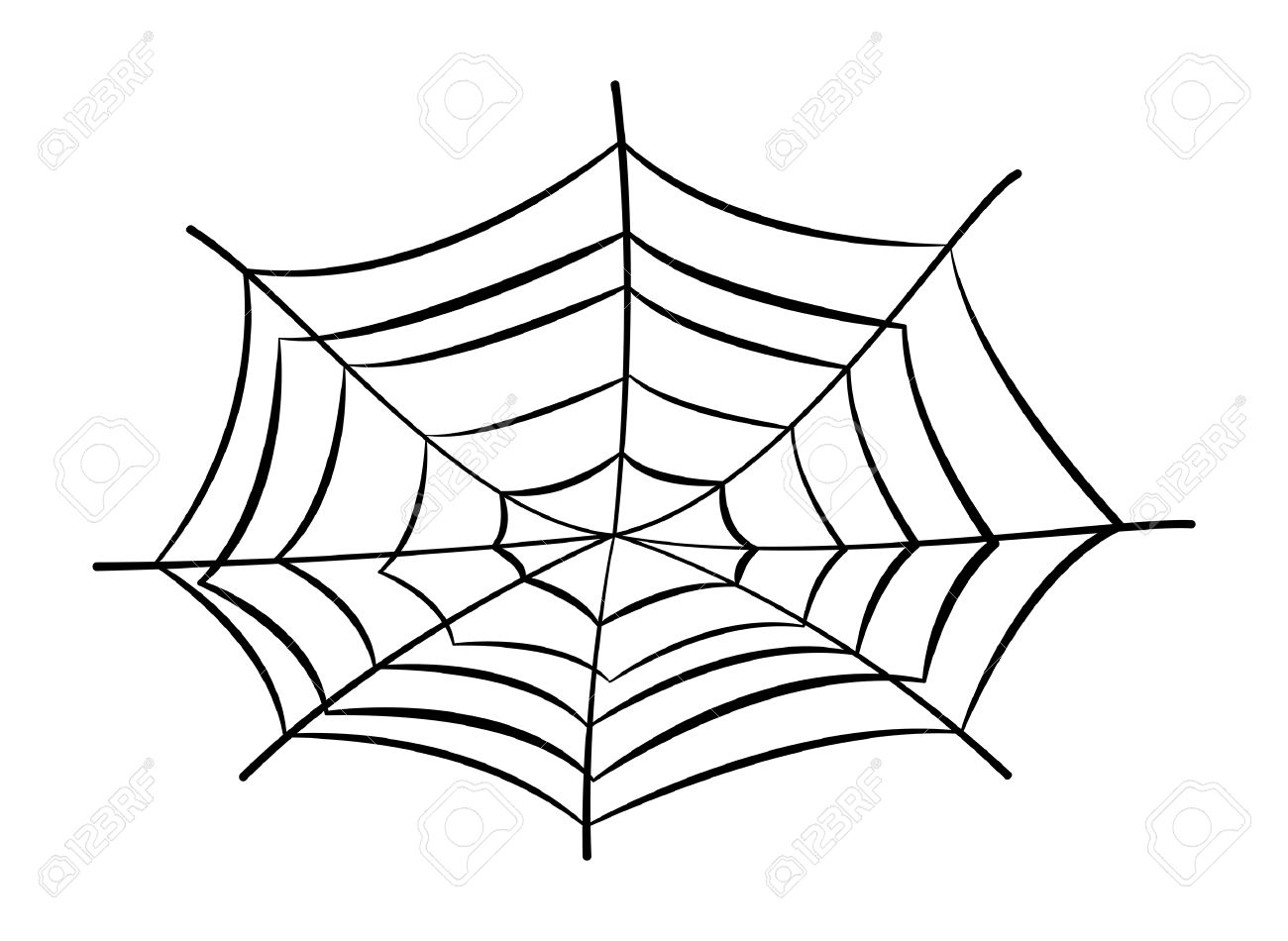 1300x950 Spider Web Cartoon Drawing Spider Web Cartoon