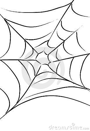 309x450 Spider Web Royalty Free Stock Photo