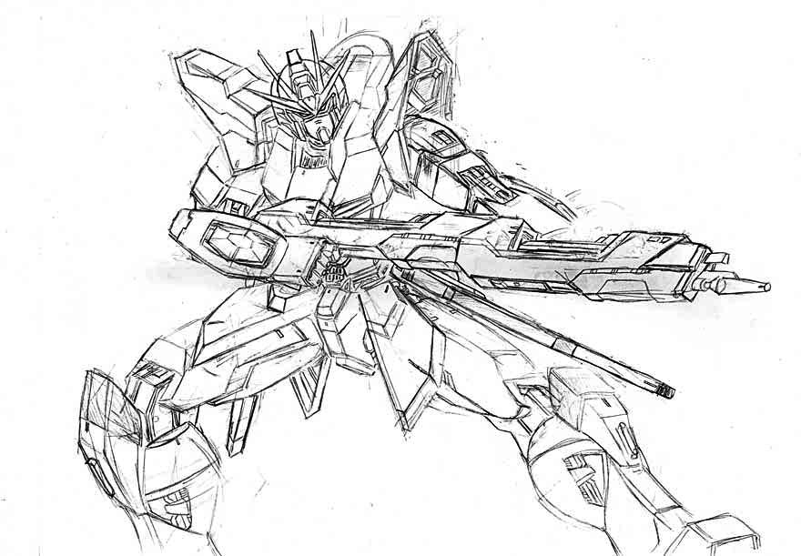 880x611 Gundam Strike Freedom By Vegeth