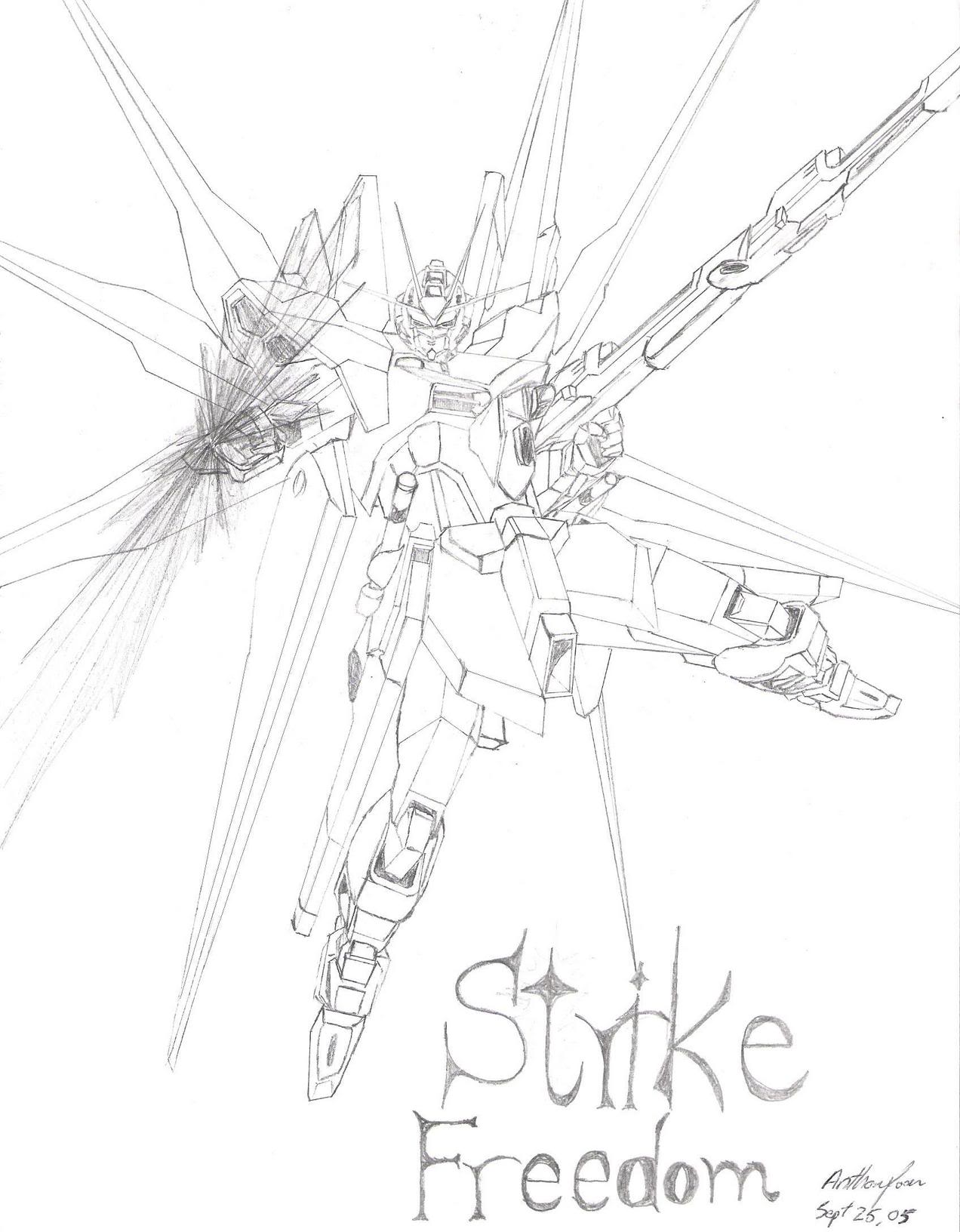 1272x1632 Xenophase View Topic Strike Freedom Drawing
