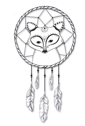 326x480 Fox Sticker By Gypsy Dreaming