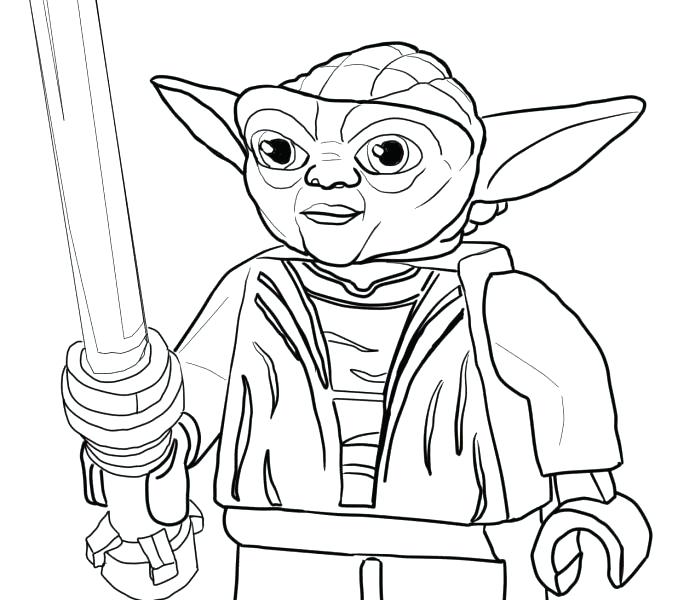 678x600 Awesome Yoda Coloring Pages Crayola Photo Face Star Wars Free