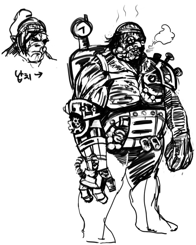 656x821 Steampunk Style Free Drawing By Bium84