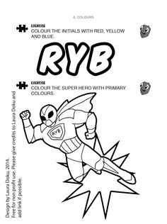 236x316 Colour Mondrian's Composition Free Drawing And Coloring Teach