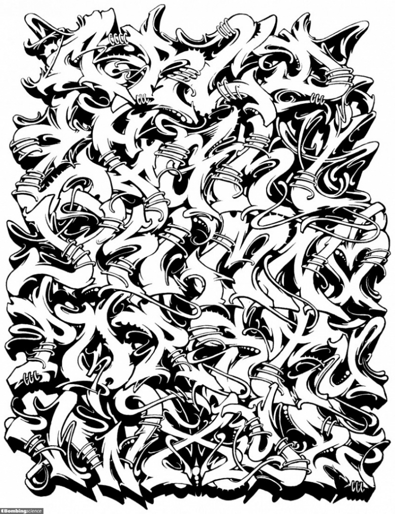 787x1024 Graffiti Freestyle Alphabet Gallery Wildstyle Graffiti Letters