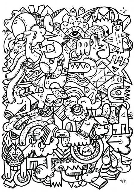 452x640 Lovebirds Bristol, Doodles And Adult Coloring