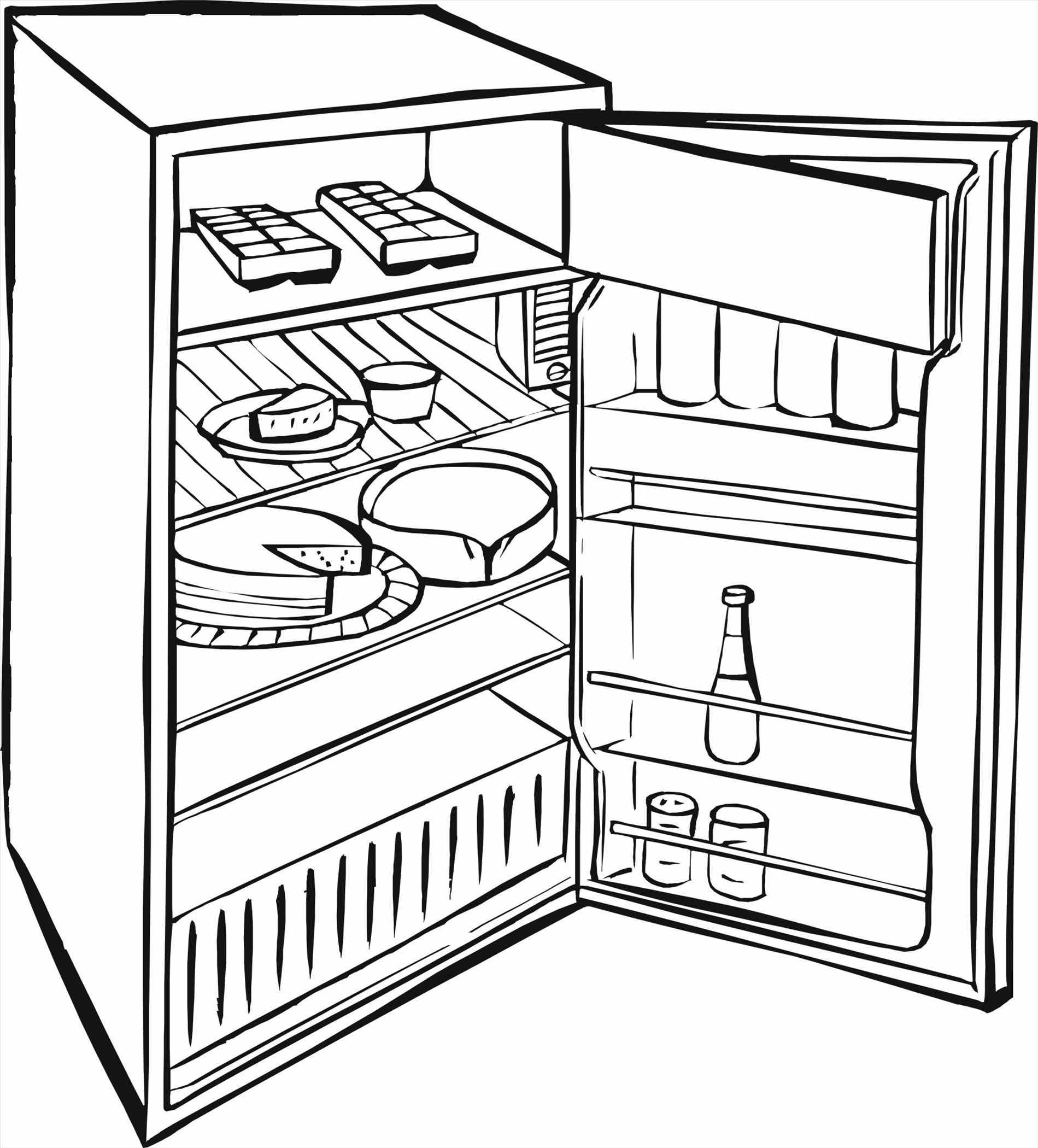 1899x2100 Open Fridge Drawing