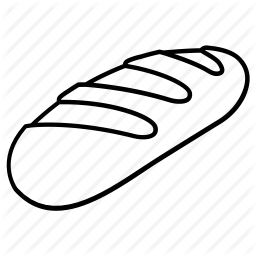 256x256 Baguette, Bake, Bakery, Bread, French, Loaf, Stick Icon Icon