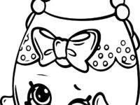 200x150 Shopkins Coloring French Bread Free 5