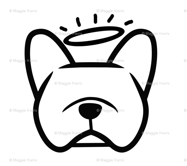 600x534 French Bulldog Angels