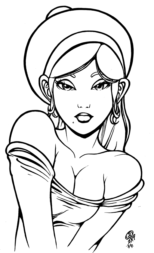 637x1050 French Girl Reduex By Snigom