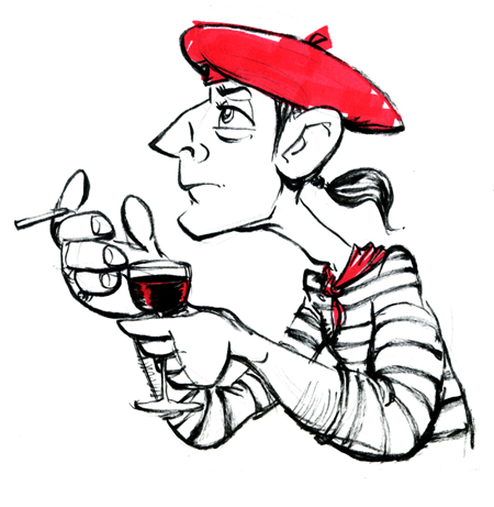 450x461 The French Cafe Theme, Photo And Artwork The Drawing Club