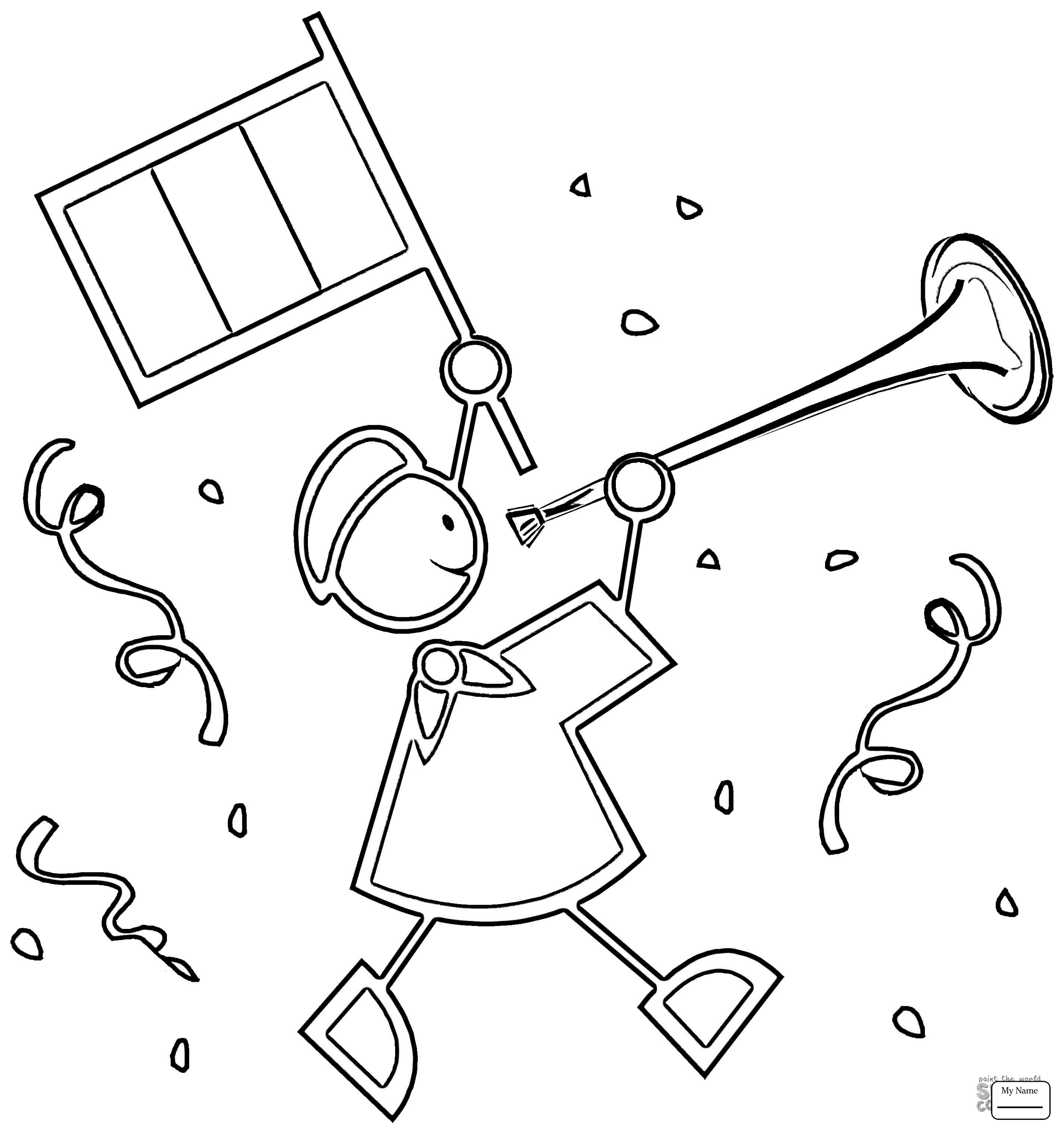 2868x3058 Bastille Day Holidays Flag Of France With French Symbols Coloring