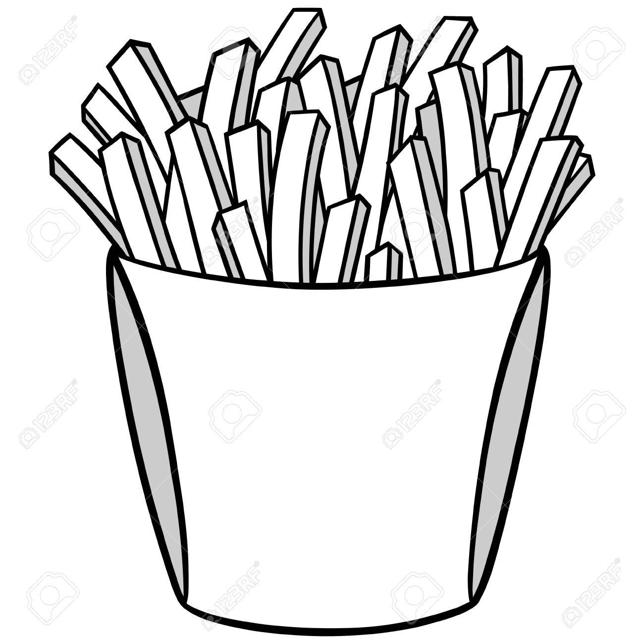 1300x1300 French Fries Illustration Royalty Free Cliparts, Vectors,