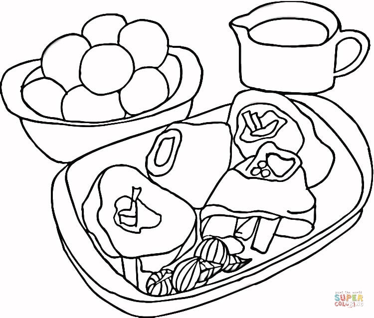 750x638 French Fries Coloring Page Free Printable Coloring Pages
