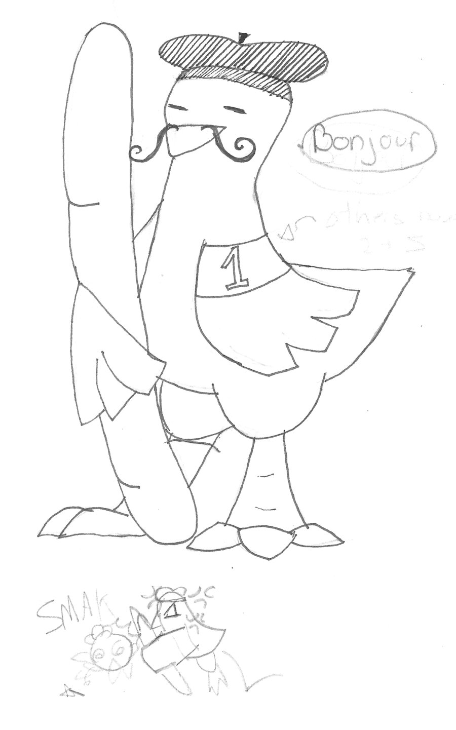 900x1441 French Hen Profile By Mud Kip Per