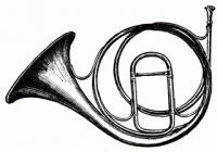 200x140 Deluxe Horn Clipart French Horn Clipart Illustration By Pams
