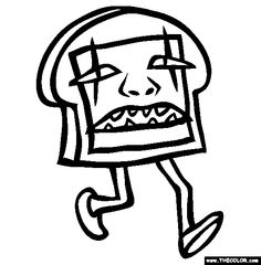 236x240 Free Coloring Pages It's National French Toast Day!