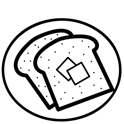 425x425 French Toast, Coloring Sheets