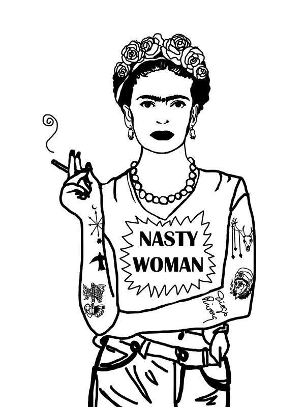 600x800 Frida Kahlo Metal Prints By Amanduhhh Redbubble