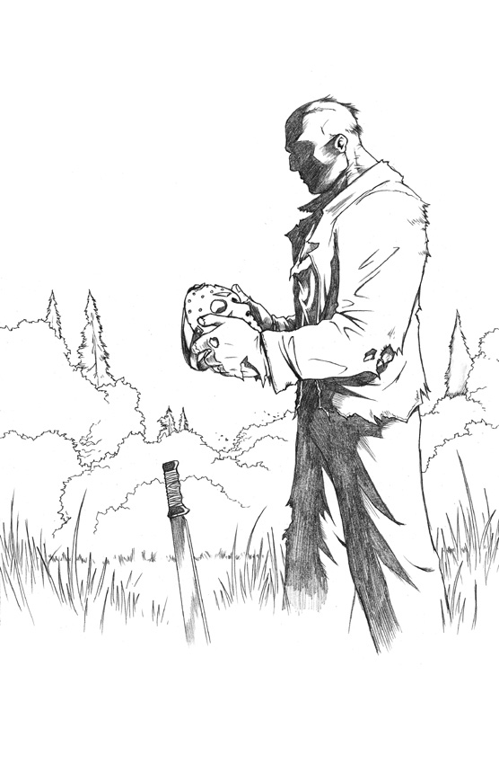 556x850 Friday The 13th Sketch By Tpollockjr