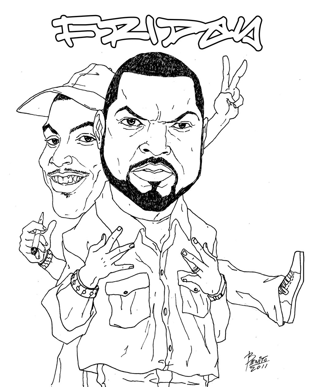 1024x1265 Friday Movie Drawings Snowflake Drawing