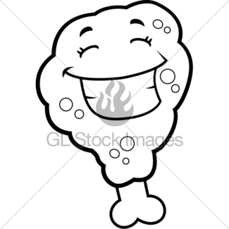 325x325 Fried Chicken Smiling Gl Stock Images