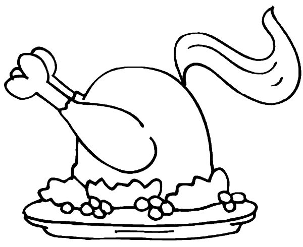 600x490 Buckets Fried Chicken Coloring Page Rice Coloring Page