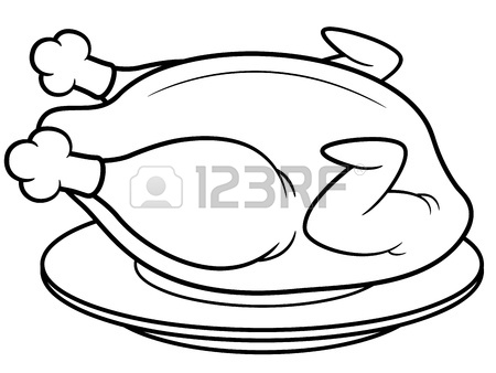 450x338 Cartoon Fish On A Plate Royalty Free Cliparts, Vectors, And Stock