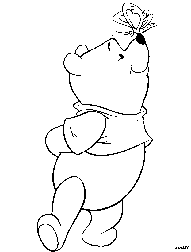 623x820 Coloring Pages Drawings Of Pooh Bear Drawings Of Baby Pooh Bear