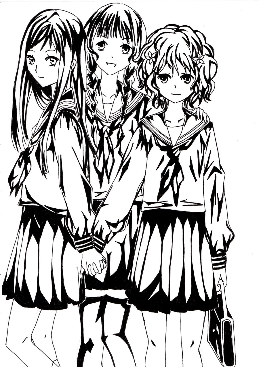 900x1272 Ohana Hansaku Iroha Friends Drawing Picture By Yamamotoikuto