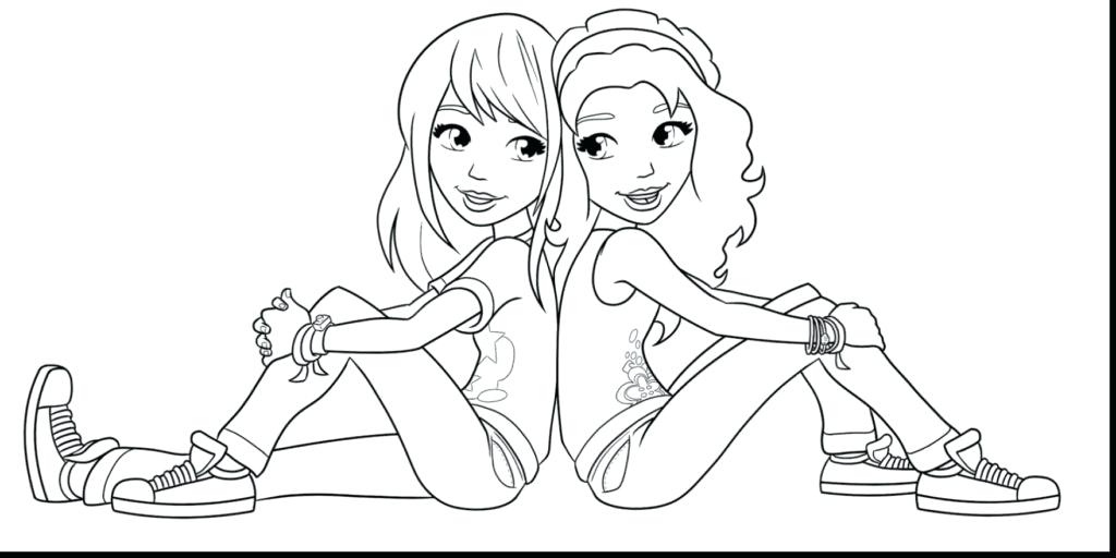 1024x512 New Best Friend Coloring Pages Of Friends Friendship Day Forever