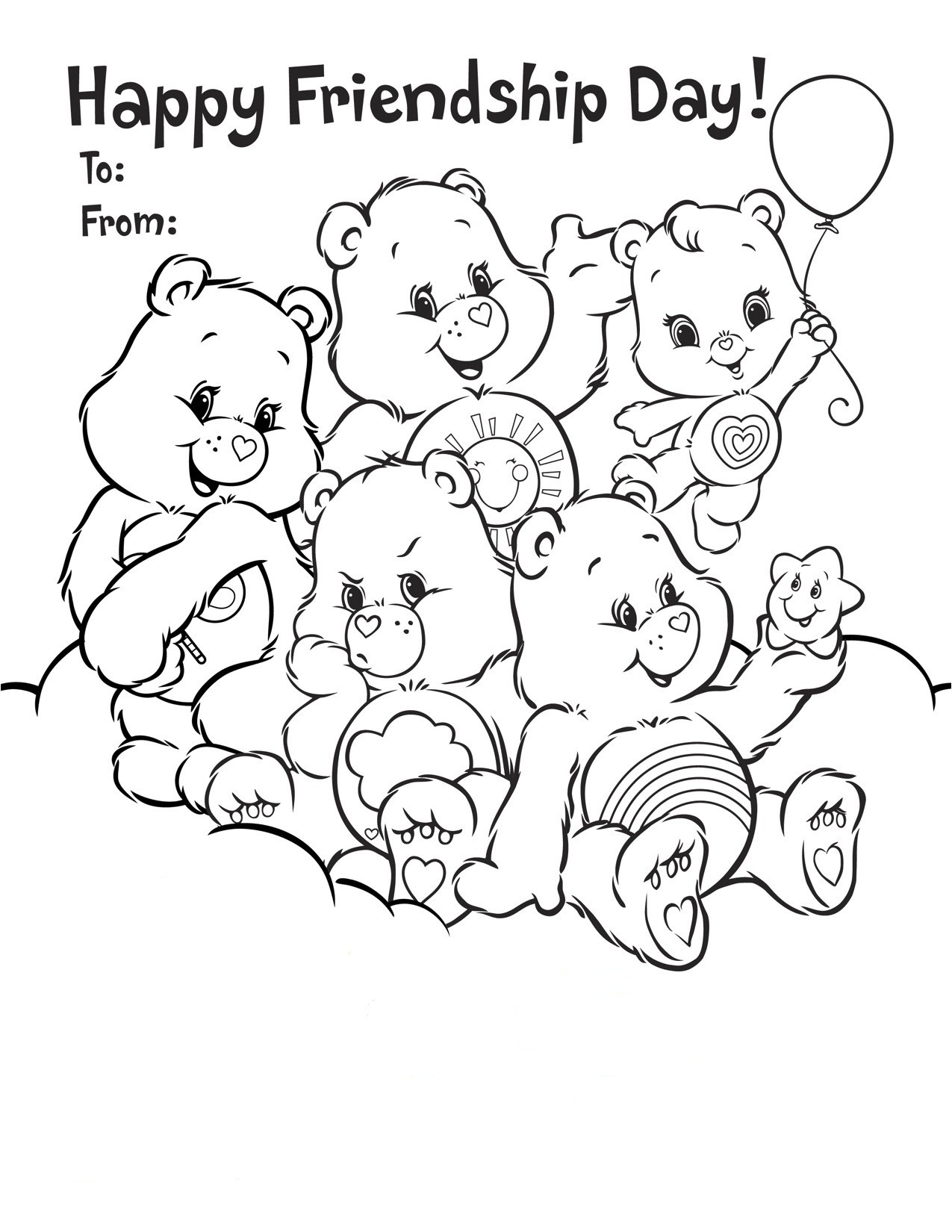 1275x1650 Friendship Coloring Page Awesome Friendship Colouring Pages Free