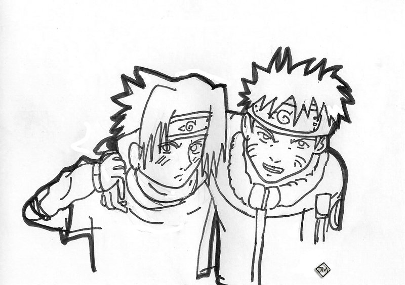 800x564 Friendship Sketch By Superjacqui