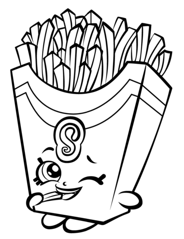 371x480 Fiona Fries Shopkin Coloring Page Free Printable Coloring Pages