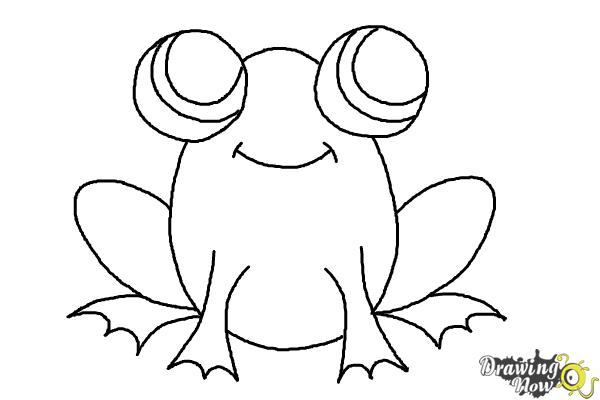 600x400 How To Draw A Simple Frog