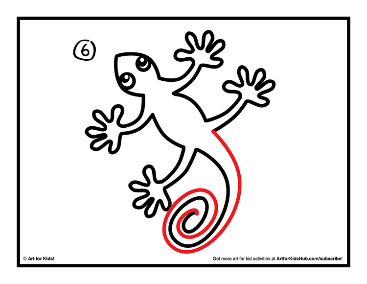 750x580 Drawn Lizard Easy