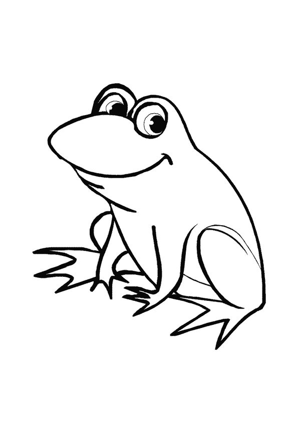 Easy Frog Drawing at GetDrawings | Free download