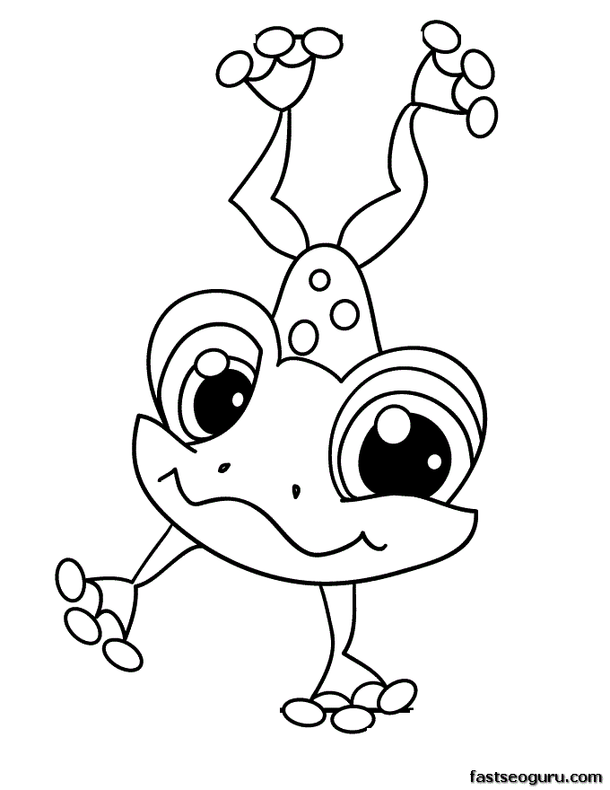 680x880 Coloring Pages For Girls Frogs Printable In Pretty Draw