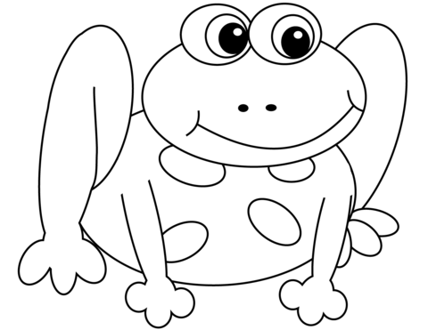 480x371 Cartoon Frog Coloring Page Free Printable Coloring Pages