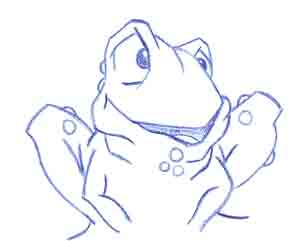 300x241 Comic Strip Character Sketching Bristol Board And Ink