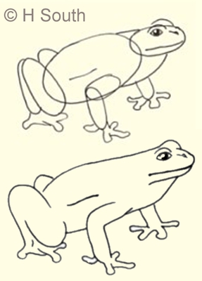 287x400 Draw A Cool Girl Cartoon With These Easy Steps Tree Frogs