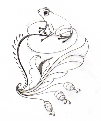 348x415 Kurbits Collection Frog