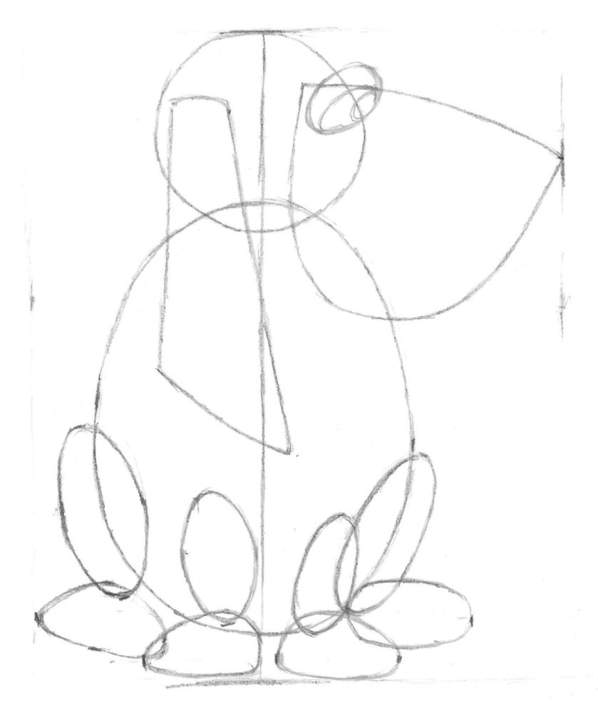 839x1000 Outline Drawing Lessons From Unit 1 Of The Complete Drawing