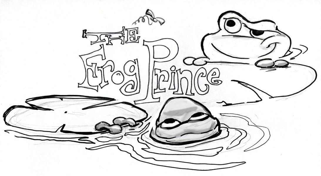 1092x600 Diana Leto Playing Around With Fairy Tale Sketches The Frog Prince